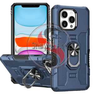 Casing Untuk Apple iPhone 15 Pro biasa Case Robot Hit Eye Whit Ring Transformer Phantom Armor