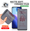 CERAMIC MATTE SPY OPPO A53 / FIND X8 / FIND X8 PRO - ANTI GORES CERAMIC ANTI GLARE ANTI PRIVACY ANTI SPY. 