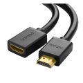 Cáp tín hiệu HDMI nối dài hỗ trợ 4K 2K Ugreen 10140 0.5M màu Đen HD107 - 10140. 