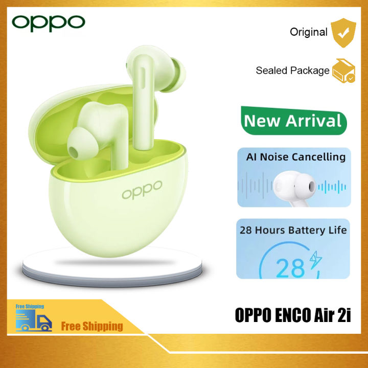 Jual [NEW!] OPPO Enco Buds2 [Powerful Bass, Battery up to 28 Hours