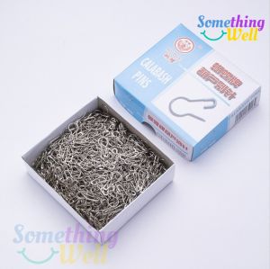 เข็มกลัดน้ำเต้า (ยกกล่อง 1000 ชิ้น) เข็มกลัดโลหะซ่อนปลาย สำหรับงานผ้า แพ็กเกจจิ้ง ห้อยแท็ก DIY