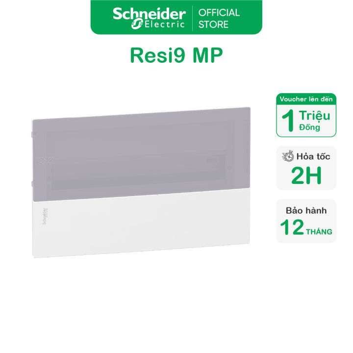 Tủ điện nhựa âm tường Mini pragma cửa mờ - IP40 - Schneider Electric ...
