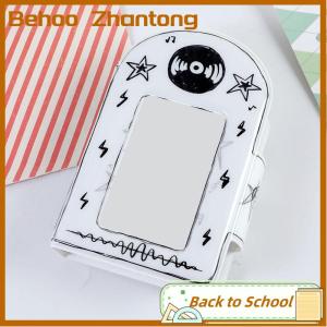 Behoo Cute Photo Album 3 Inch Photo Card Holder Idol Card Binder Collection Book 32 Pocket Book Album Photocard Storage Case