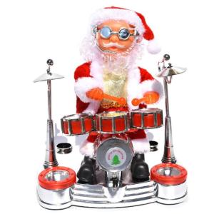 Childrens Plastic Electric for Play the Instruments Santa Claus Kids Party Christmas Gift Relieve Stress Kids Birthday