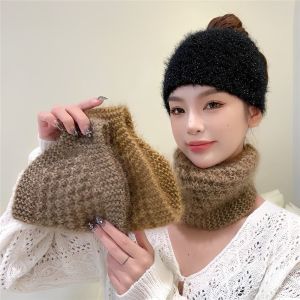 SZXBOGS Soft Womens Winter Warm Headband Stretch Comfortable Postpartum Hat Fashion Crochet Knitted Ear Muffs for Women Girls
