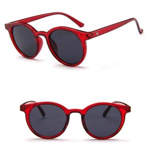 K502 Kacamata Bulat Retro Candy Plastik Korean Fashion Wanita Kacamata Wanita Pria