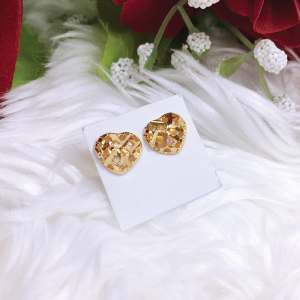 ต่างหูทองปักก้าน ต่างหูแฟชั่น ต่างหูแบบเสียบ ทองไมครอน ทองชุบ ดีไซน์เรียบหรู ใช้ได้ทุกโอกาส งานสวย พร้อมส่ง