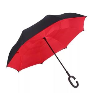 C-type Handle / Hands Free Umbrella / Reverse Upside Down  Doraemon Kitty Marvel Umbrella Outdoor Rain Cover Payung Lipat