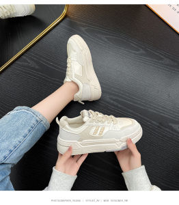 [ Tặng Vớ ] Giày Sneaker Nữ Đế Bằng Phong Cách Hàn Quốc Êm Thoáng Khí AT210