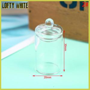 Lofty White 1:12 dollhouse MINI Candy Jar กาแฟถั่วเก็บขวดนมของเล่นตกแต่งห้องครัว
