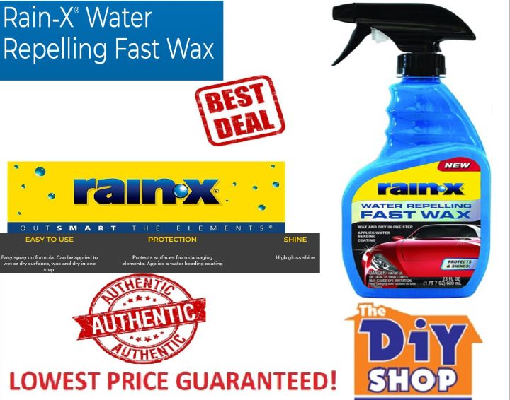 RainX Water Repelling Fast Wax 23 oz rain x RAINX rainx rainx water repelling fast wax 23 oz