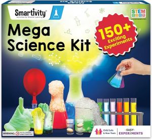 Smartivity Mega Science Kit 150+ Science Experiment Kit for Kids 6 to 14 Years Old | Birthday Gifts for Boys & Girls | STEM Educational Toy for Kids 67891011121314 Years Old | Science Kit | Science Experiment Kit
