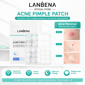 LANBENA Acne Pimple Patch Night Use Invisible Acne Stickers Blemish Treatment Acne Master Face Mask Skin Care Beauty Tool 28pcs