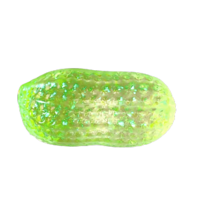 OOC Slow Rebound Glitter Peanut Squishy Toy Slow Rising Buttery Soft Texture Peanut Stress Ball Funny Macaron Color Peanut Squeeze Toy Fidget Toy
