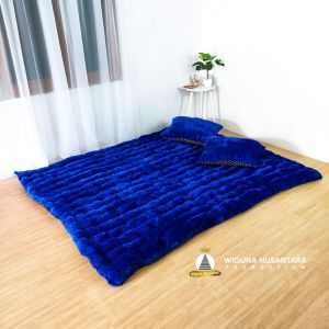 Kasur Gender Bulu Rasfur Jumbo 170 x 200 x 10 cm Kasur Gender Bulu Rasfur Lembut Tebal Untuk 2 Orang