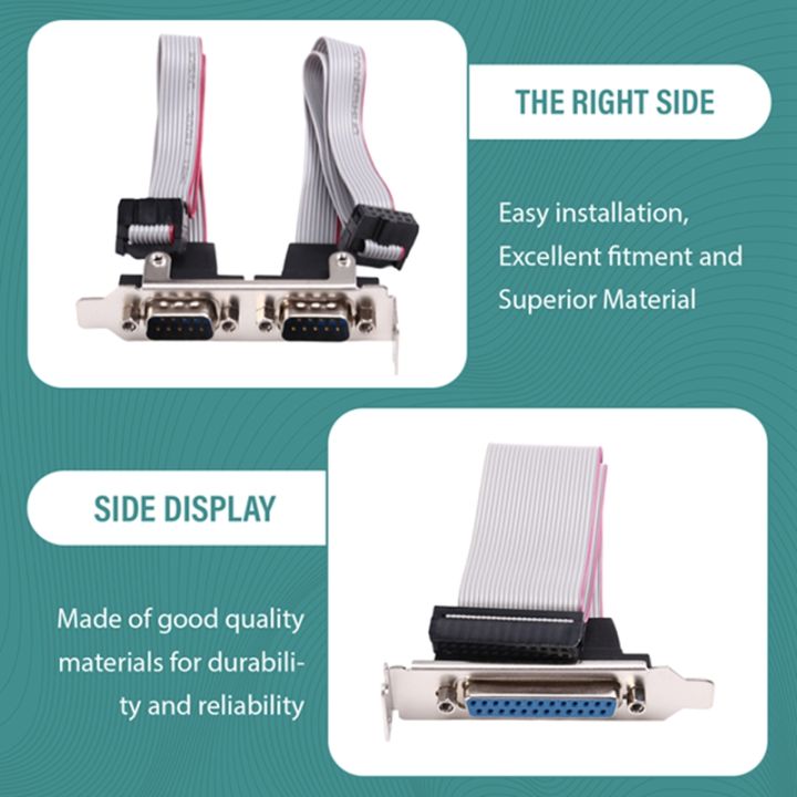 [mouse mi]PCI-E Serial DB9 RS232 Parallel DB25 Adapter PCI-E to 2 Ports ...