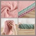 5 PCS Microfiber Cleaning Cloth Hand Washing Cloth Kitchen Towel Kitchen Towel / Hand Towel / Dishcloth / Wipe. 
