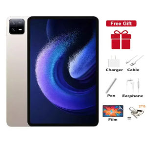 2026 New Tablet Light Portable HD Screen pad 6 Pro Global Edition Tablet Snapdragon 888 Tablet PC support 5G dual SIM card or WIFI for Office Learning Online Class