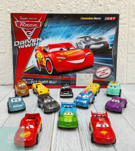 Mainan Anak Mobil Mobilan Cars Set Super Racing Cars 3 12PCS Pull Back