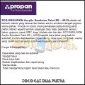 Cat Tembok Interior Propan Eco Emulsion Kaleng 1Kg Sistem Tinting Bisa Request Warna / PROPAN. 