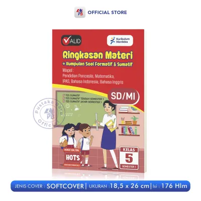 Buku Lembar Kerja Peserta Didik (LKPD ) / Buku LKS SD Kurikulum Merdeka Kelas 5 / Valid Ringkasan Materi + Kumpulan soal formatif & Sumatif SD/MI Kelas 5 Semester 1 & 2 Dilengkapi Dengan Kunci Jawaban / Tahun Ajaran 2024/2025