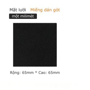 2 Miếng Đệm Cao Su Dán Đế Giày Cao Gót Chống Trượt Giảm Tiếng Ồn - Cao Cấp & Siêu Bền-HAUSE