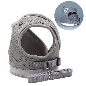 Rompi kucing rompi harness tali tuntun Harness Rompi Rompi Reflektif Hewan Peliharaan