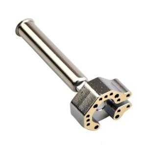 Multiple Purpose Desoldering Iron Tip Strong Heat Conductivity Adjustable Setting For Controller Maintenance Compact Build