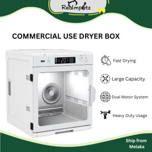 Realmpetz IH-A1500 Commercial Use Pet Drying Box Automatic Large Size Fast Drying Pet Dryer Box Pengering Kucing 宠物商用烘干箱