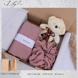 Hampers hijab gift box souvenir ulang tahun wisuda pernikahan dan hadiah lainnya