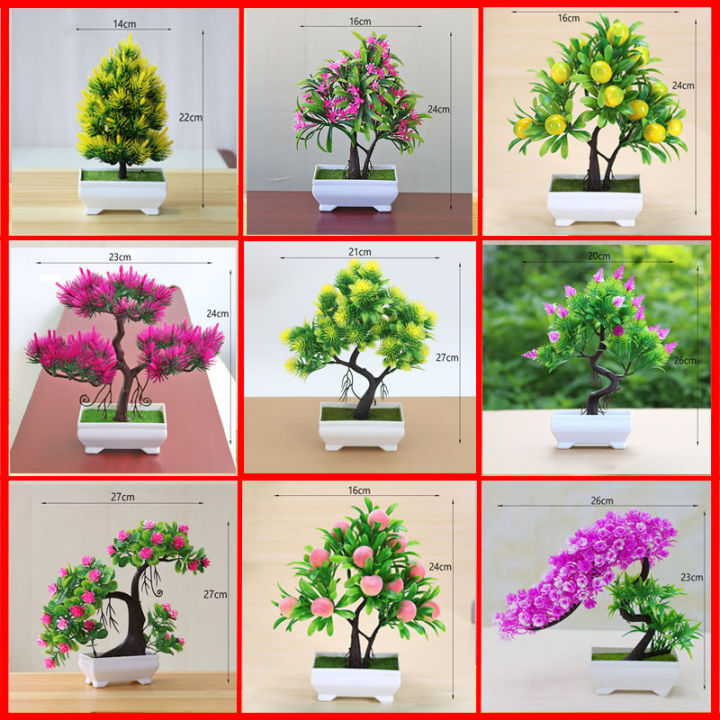 sd001 New artificial plant bonsai artificial small tree potted plant
