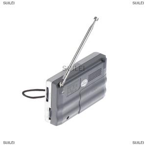 [COD] SUILEI Portable Mini Radio Handheld AM FM Music Player Speaker Outdoor Stereo Radio with Telescopic Antenna