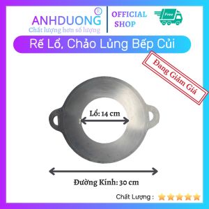 Nòng Nhôm Rế lổ Chảo Lủng Nấu Bếp Củi Nhôm Máy Bay Nguyên Khối Đủ Kích Cỡ