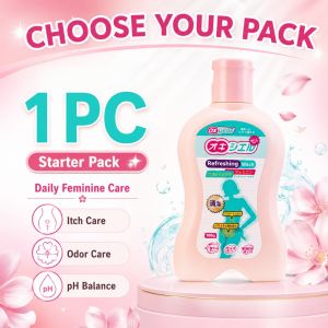 Feminine Wash Nawawala ang kati at amoy pumuksa sa mga parasito sa pribadong bahagi