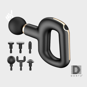 Dontz Vibe Jet Mini Massage Gun  3 Levels 6 Heads 2800rpm 6mm Deep 4500mAh USB-C Charge