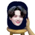 BTS SUGA Face Pillow with FREEbies. 