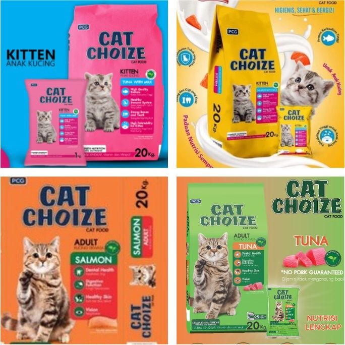 Cat Choize Makanan Kucing 20kg / Cat Choize Cat Food Lazada Indonesia
