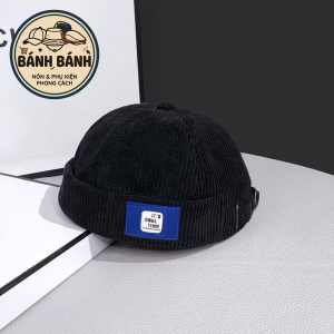 Nón Miki Hat Nam Nữ Vải Nhung - Mũ Không Vành Phong Cách Thủy Thủ Hàn Quốc Streetwear [Nhiều Màu]