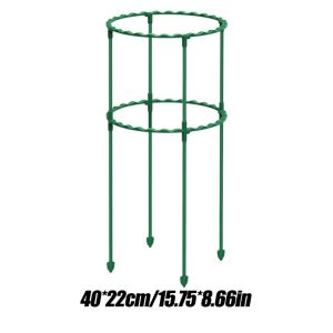 4/8Pcs Plant Support Pile Round Support Frame Greenhouse Arrangement Balcony Flower Rack Flower Cage Holder Gardening Care Stand Fixed Rod