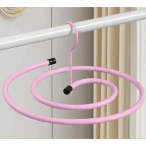 Spiral Stainless Steel Hanger Multi-functional Drying Hanger Space Saving Rotating Drying Rack
