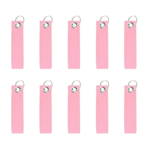 Soft Blank DIY Keychain Charms Easy carry Felt Keychain Blanks Quick Installation for Decoration & Creative Gift Ideas
