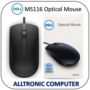 Dell MS116 USB Optical Mouse / MS116-BK
