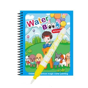 Reusable Water Books For Kids Portable Educational Drawing Toy Enhancing Imagination And Color Recognition