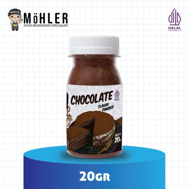 MoHLER Chocolate Flavour Powder Original 20g & 1kg [READY STOCK] | Lazada