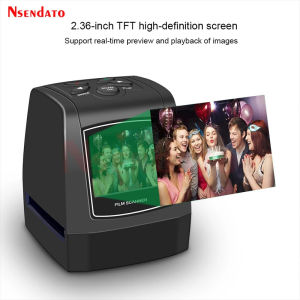 5MP 35mm USB Negative Film Slide Viewer Scanner 2.3 "LCD Digital Color Photo Screen Film Converter for SD Scanner Scanners