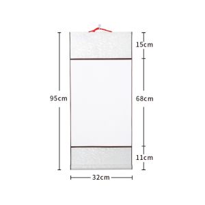 NOBLELUX 1M DIY Handwritten Letter Scroll Blank Thickened Rice Paper Scroll Minimalist Hanging Scroll Hand-Painted Love Letter Gift