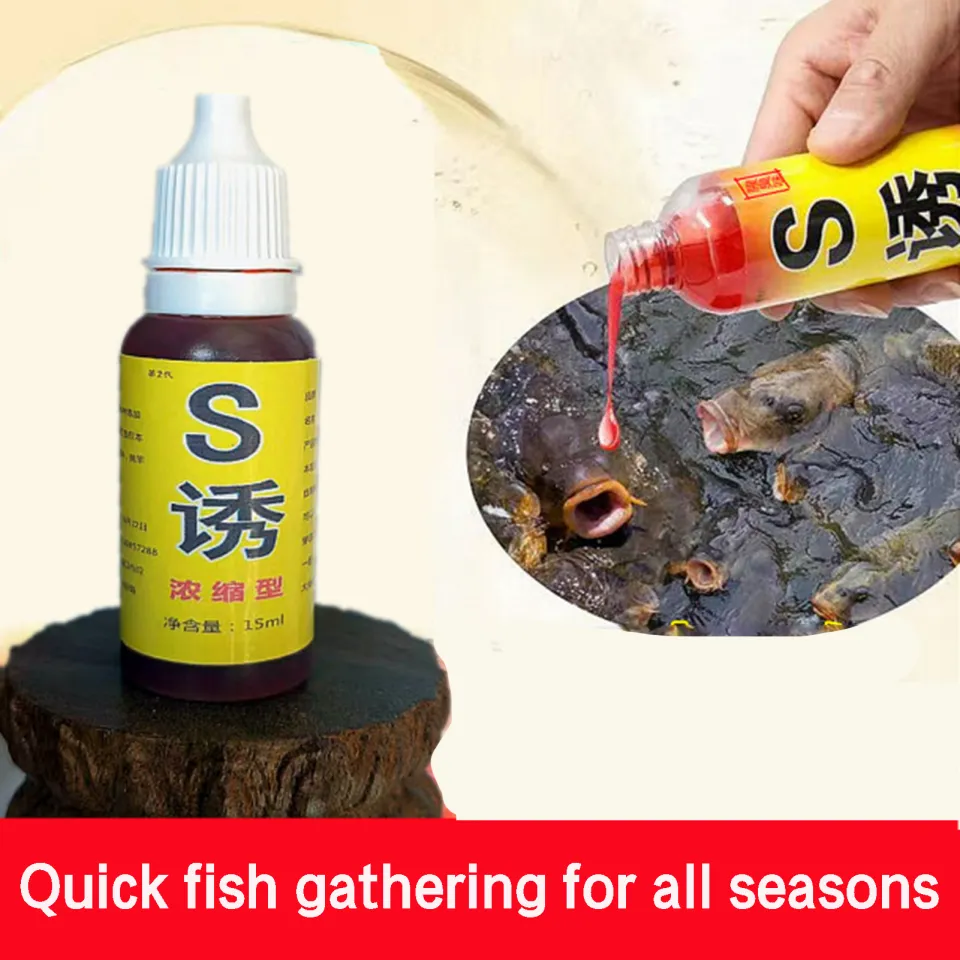 Koozer Fishing Bait Additive Concentrated Red Worm Liquid Fishing Lures  Baits, High Concentration Fish Bait Attractant Enhancer, Smell Lure Tackle  Food for Trout Cod Carp Bass