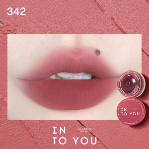 INTO YOU Canned Lip Check Mud Lasting Mousse Lip Clay with High Pigment Lightweight Blush Effect