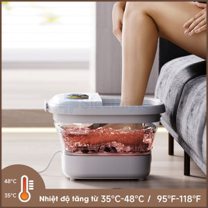 Bồn Ngâm Chân Massage Gấp Gọn Cao Cấp KASJ D5 - Chính Hãng Bảo Hành 12 Tháng