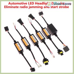 Jion Love LED Canbus Decoder Car Headlights Error Free Resistor H1 H3 H4 H7 H9 H11 Adapter